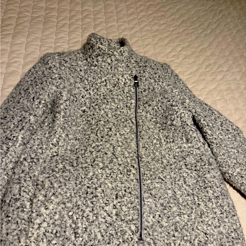 LOFT Boucle Marled Wool Jacket